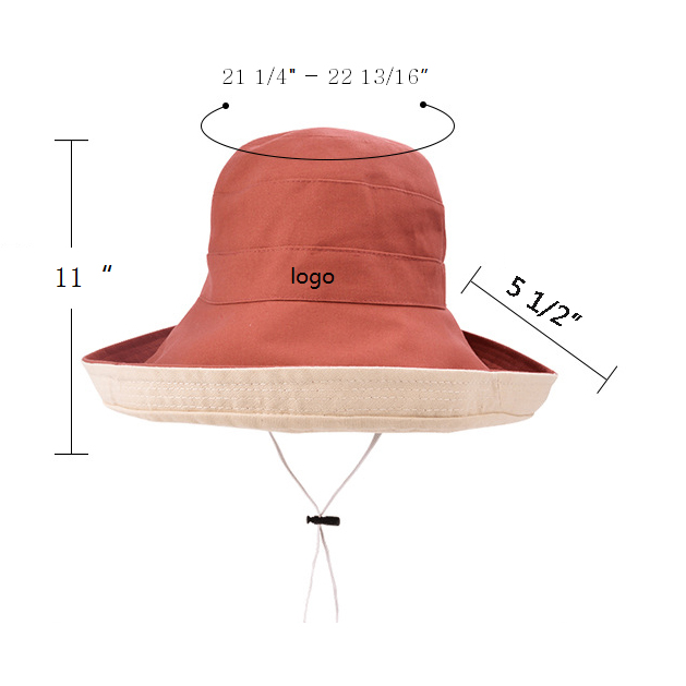 Summer Women Collapsible Double-Sided Fisherman Sun Hat 3
