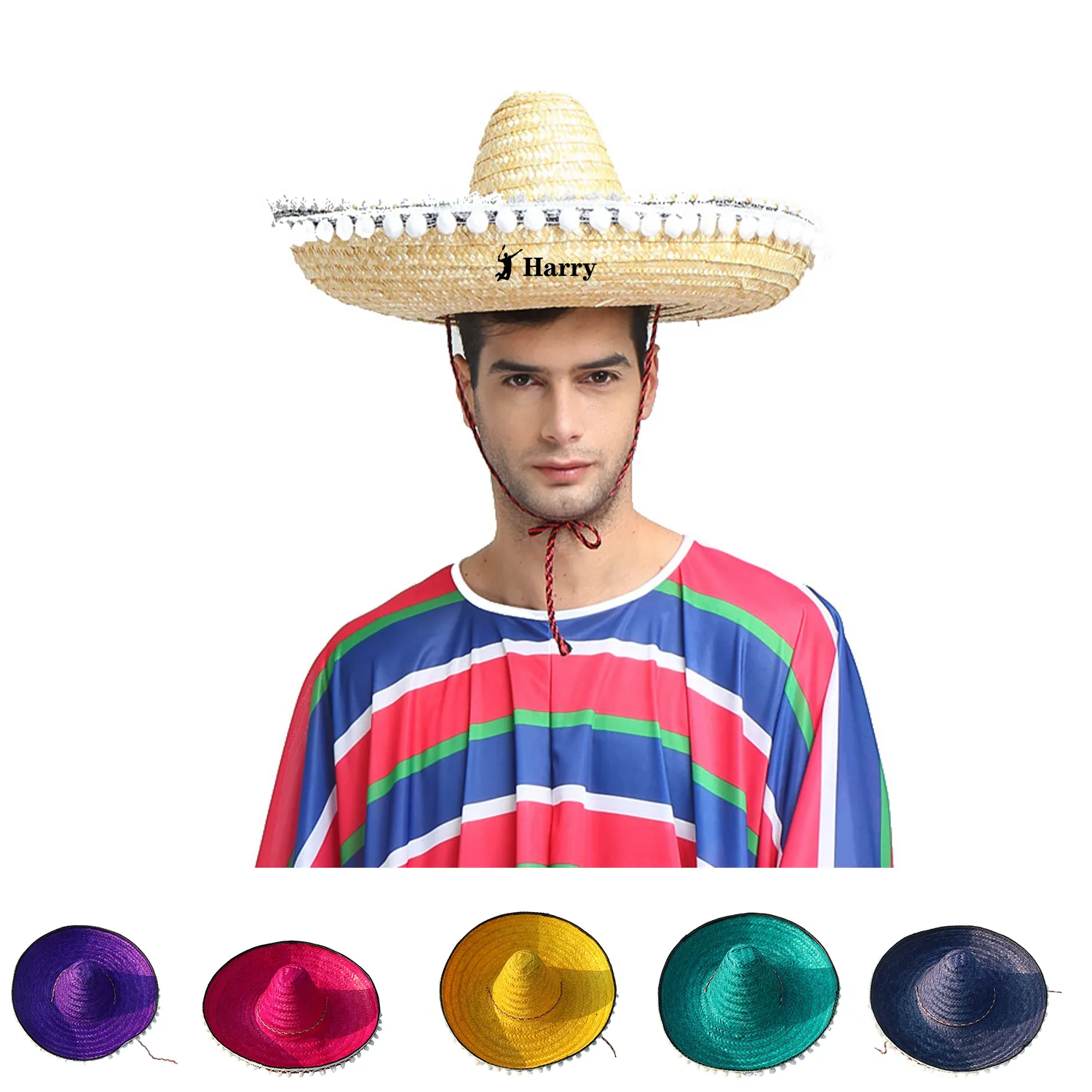 Party Hats For Fiesta Carnival Festivals 1