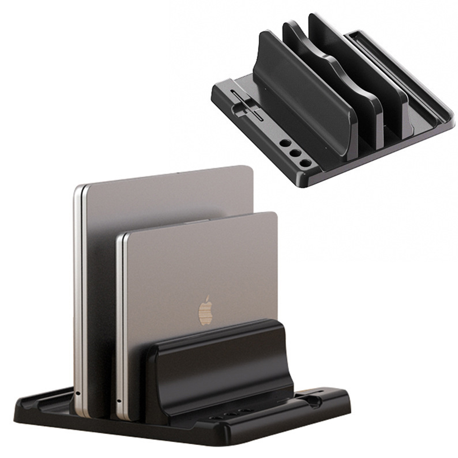 Vertical Laptop Stand Adjustable Dock 1
