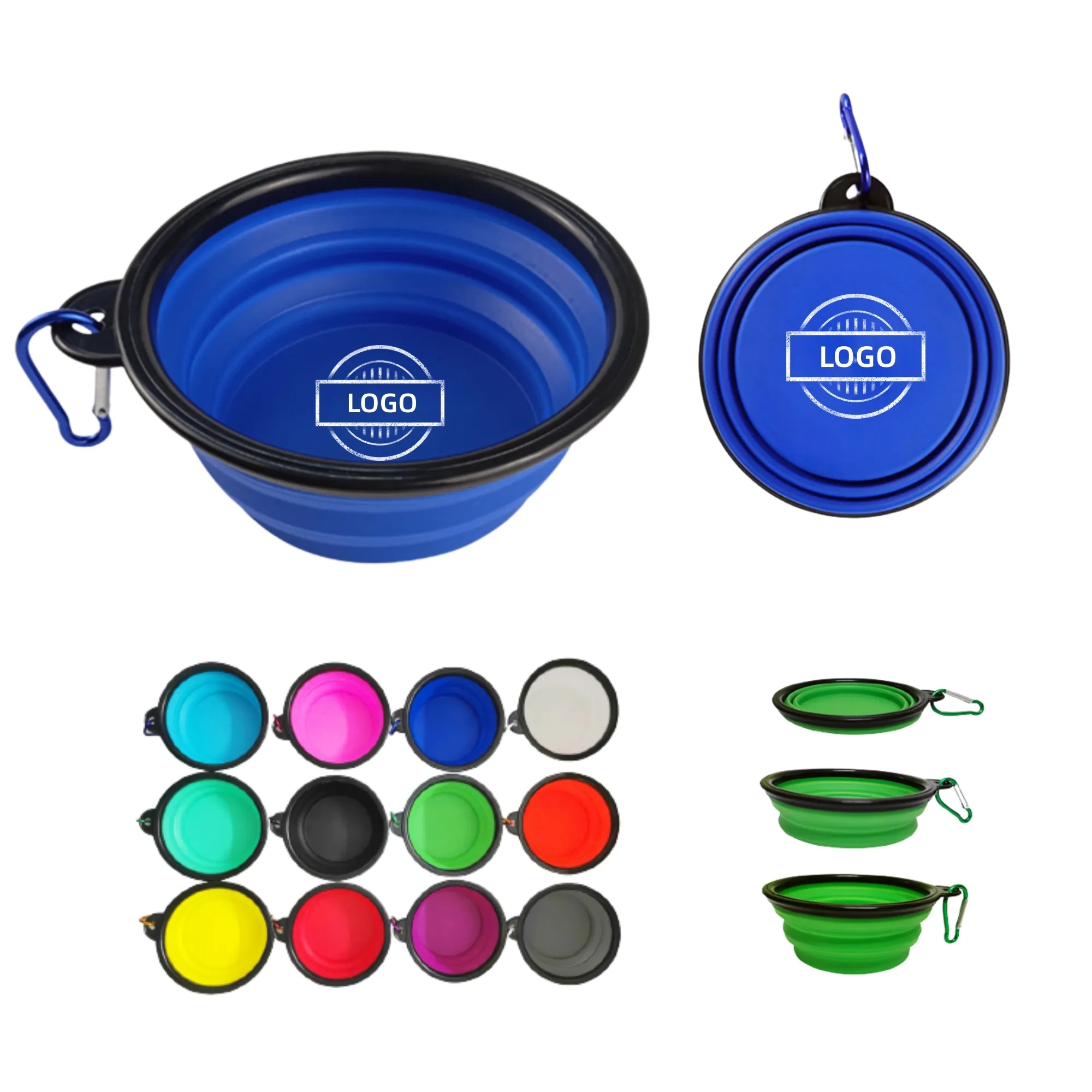 Portable Collapsible Bowl For Camping Travel Pet 2