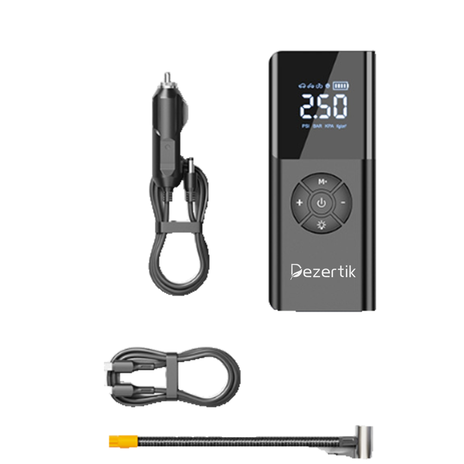 Vehicle-Mounted Digital Display High-Power Air Compressor 5