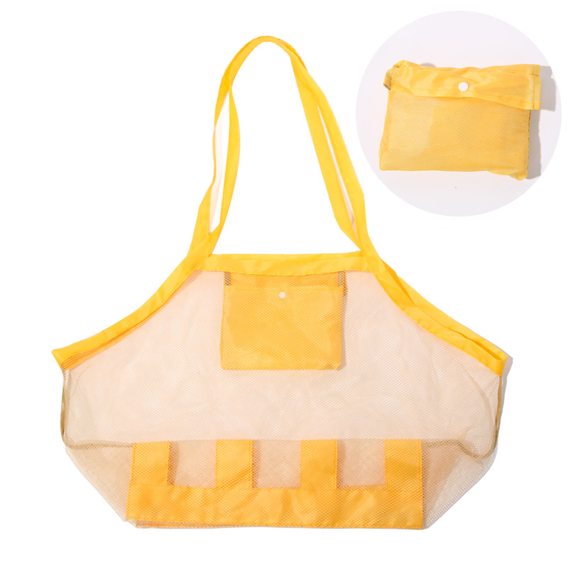 Mesh Foldable Beach Bag For Holding Beach Toys 6