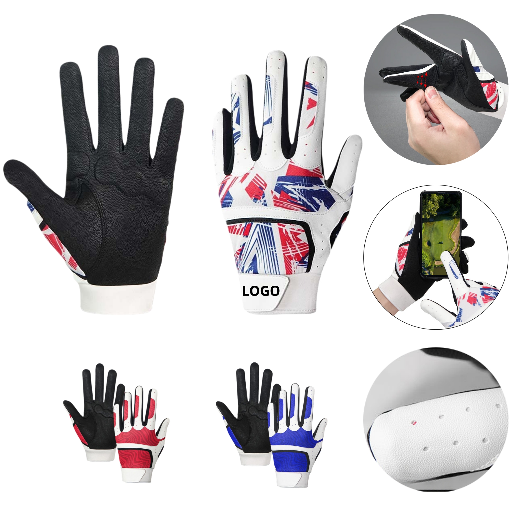 Baseball Batting Glove 4