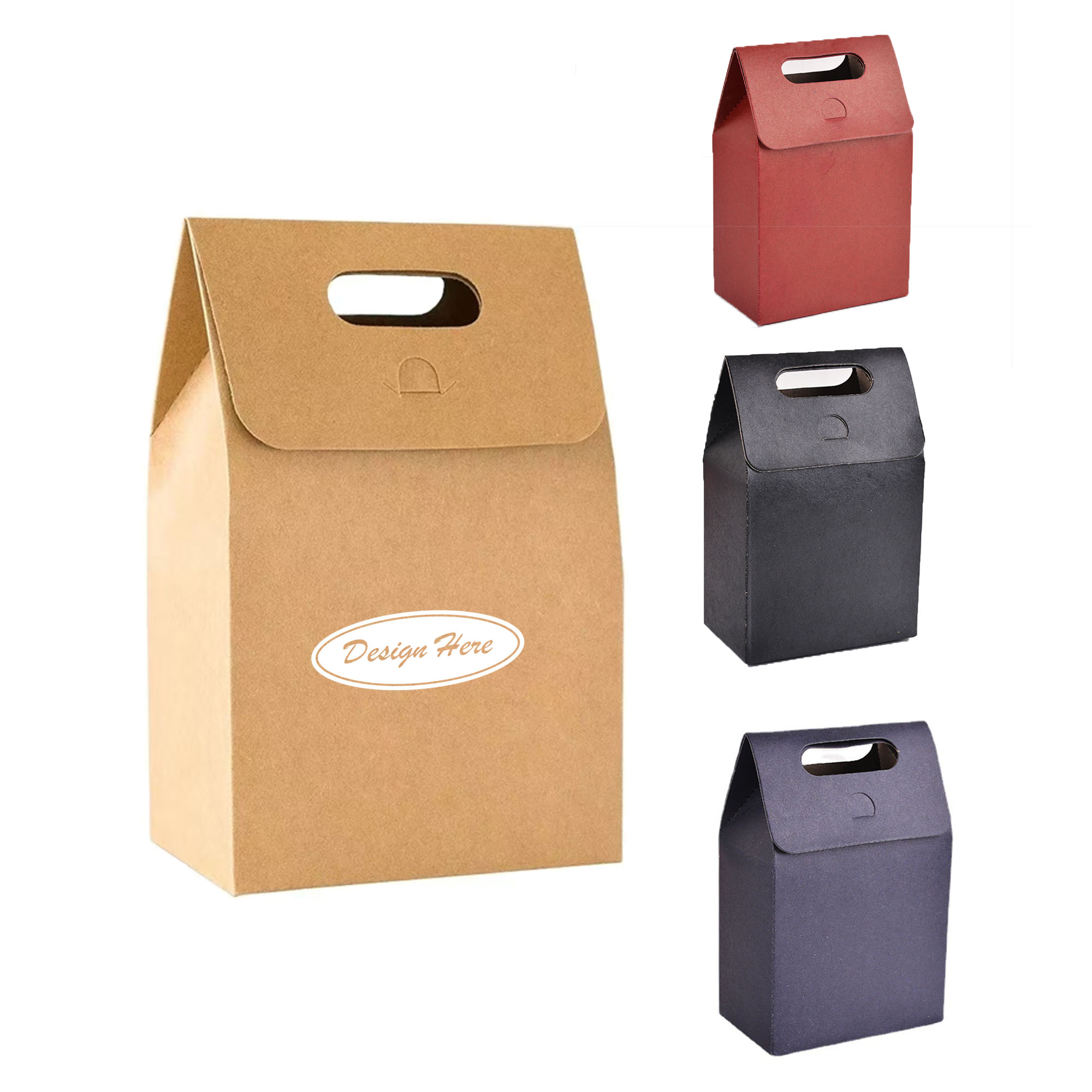 Classic Custom Flap Gift Bags ?C Sturdy & Stylish Packaging 7