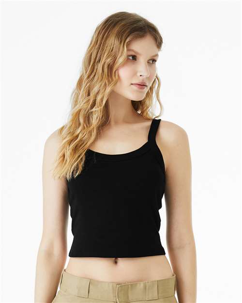 Women's Micro Rib Spaghetti Strap Tank - 1012 11