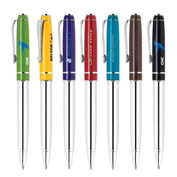Asher Aluminum Metal Pen, Ballpoint pen 12