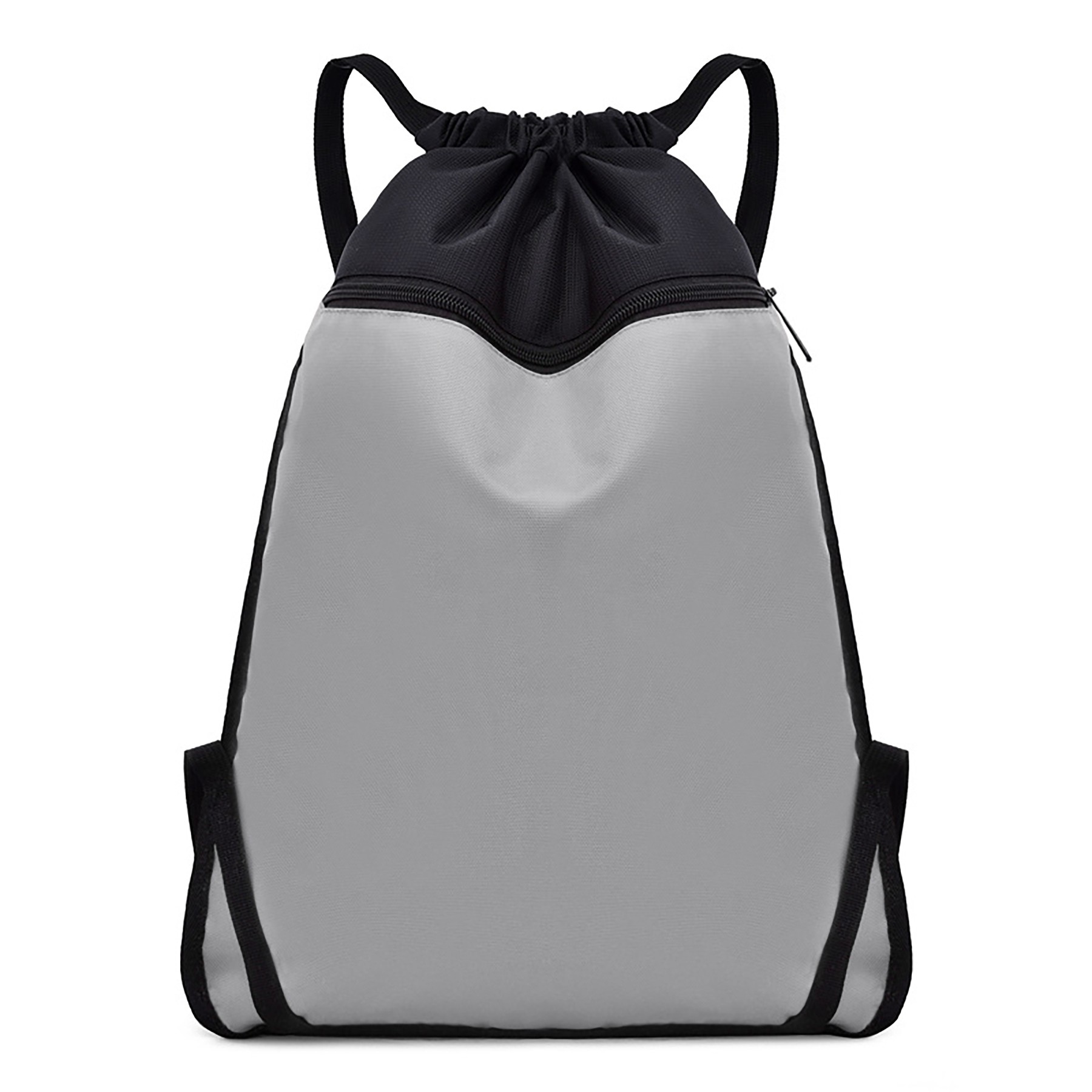 Sport Zipper Drawstring Backpack 7