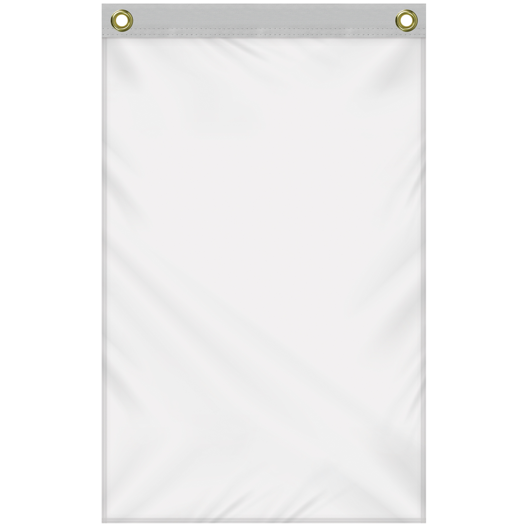 Banner Kit with 2' x 3' Flag and White Bracket 2