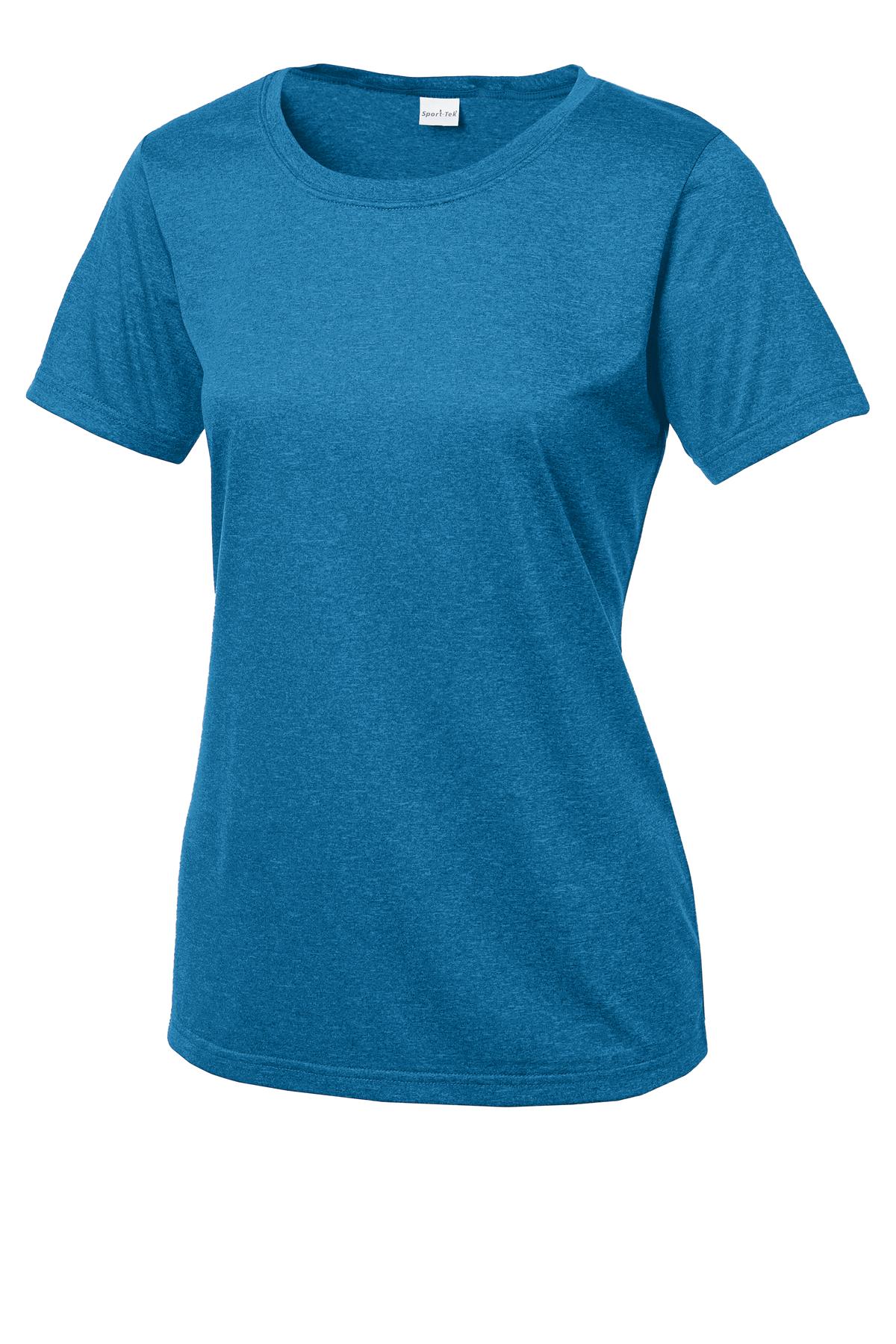 Sport-Tek Women's Heather Contender Scoop Neck Tee. LST360 42