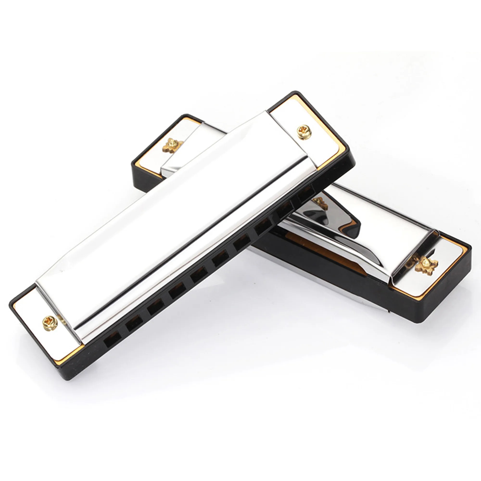 10 Holes Blues Harmonica 3