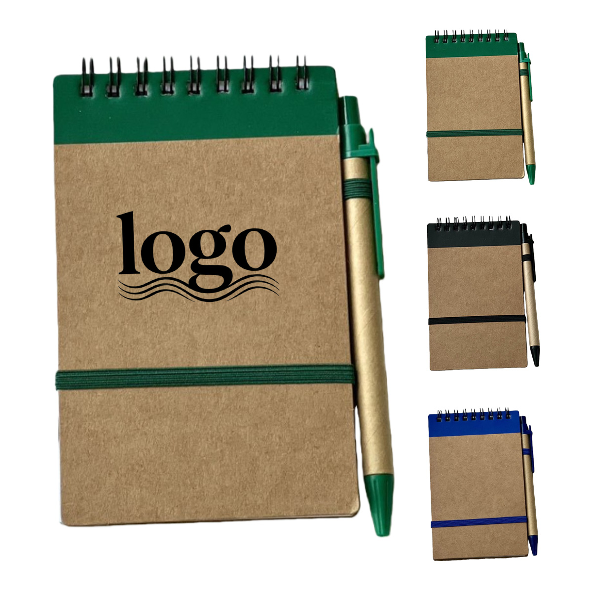 Vintage Durable Notebook with Pen 3