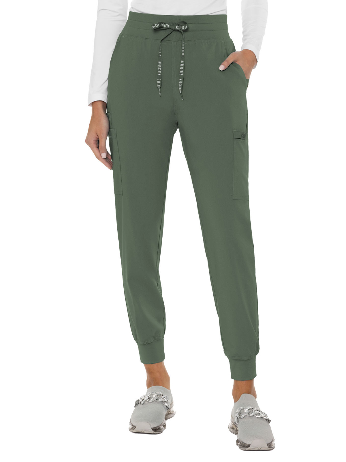 Med Couture - MC Touch - Women's 6-Pocket Double Cargo Jogger Pant 10