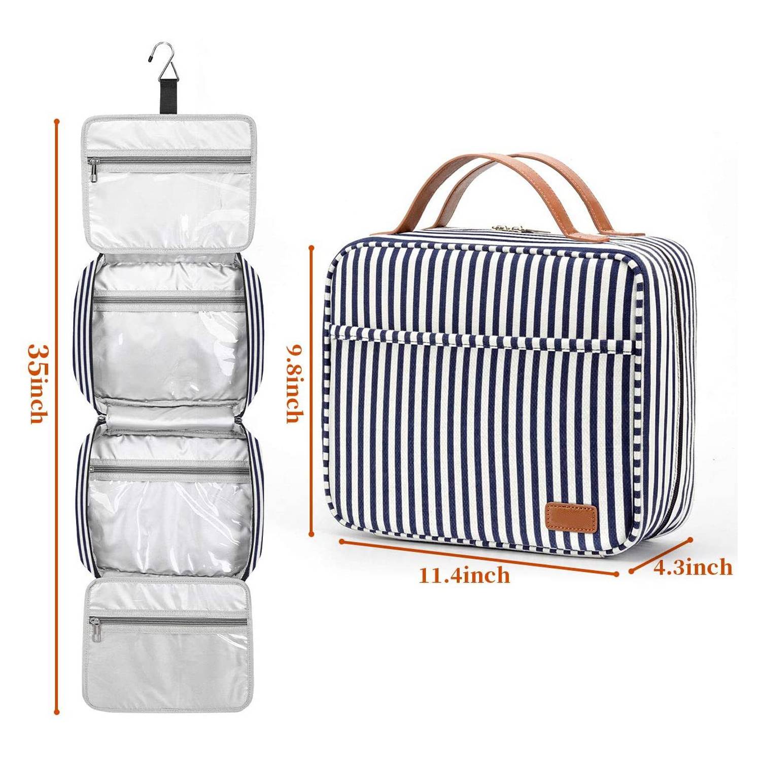 Canvas Durable Toiletry Bag 4