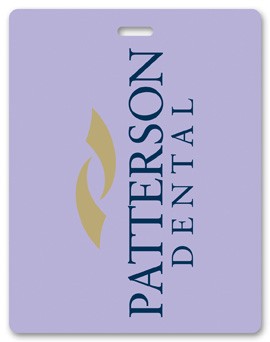 Screen Printed Poly Write-on Tag  (3.5"x4.5") Rectangle