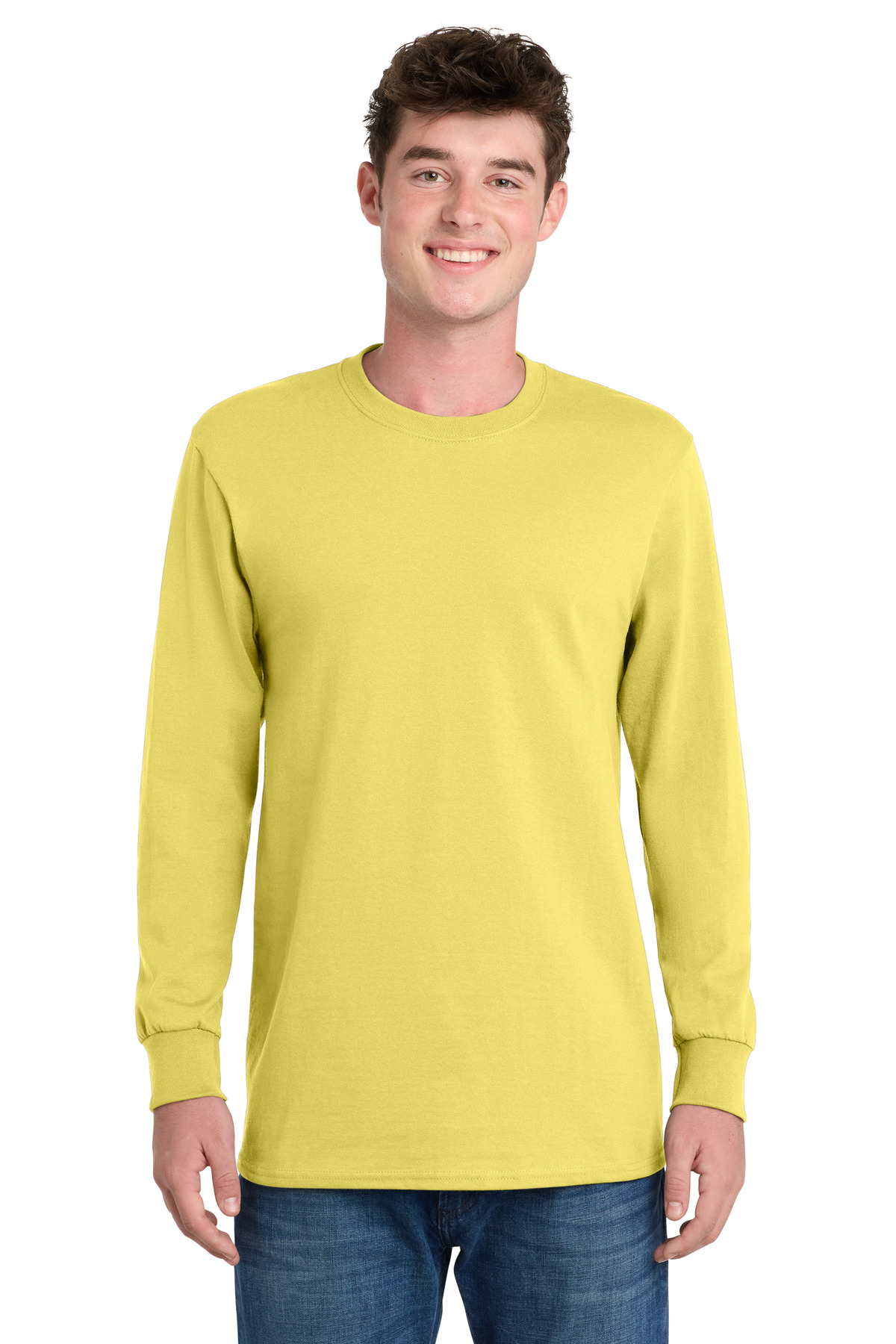 Port & Co Tall Long Sleeve Essential Tee. PC61LST 61