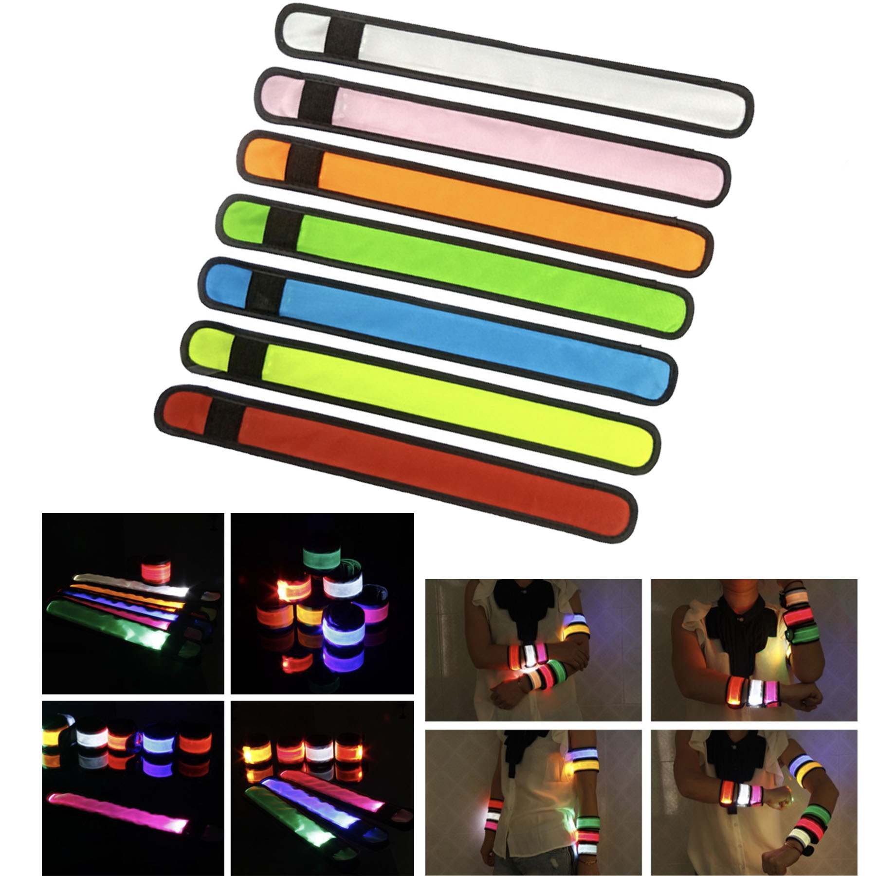 Light Flashing Slap Bracelet 2