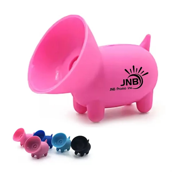 Adorable Pig Shaped Silicone Smart Phone Holder