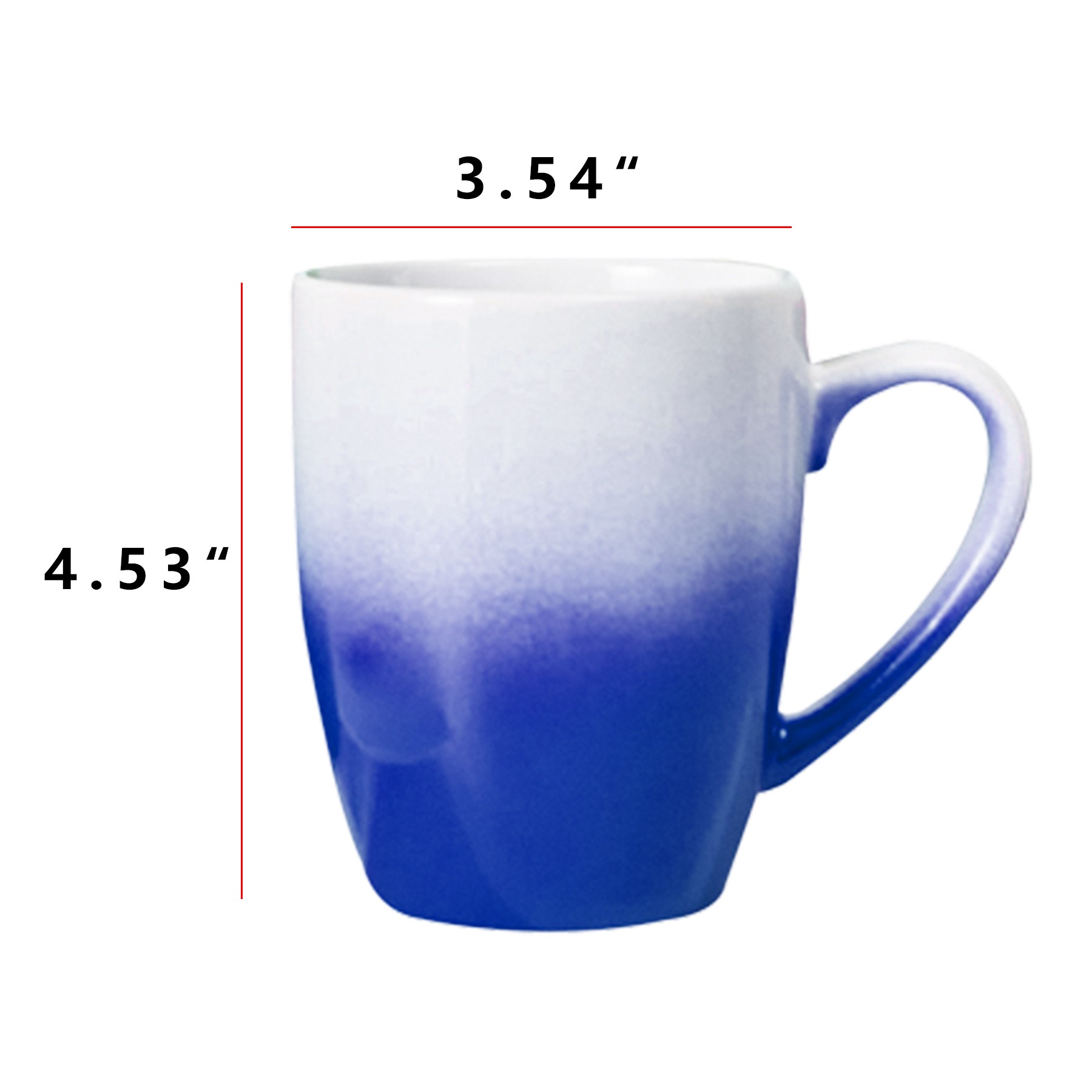 16Oz Gradient Color Ceramic Mug 2