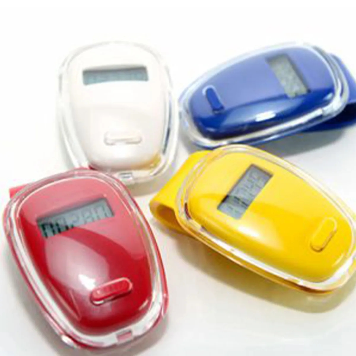 Simple LCD Display Counter Walking Pedometer With Clip 1
