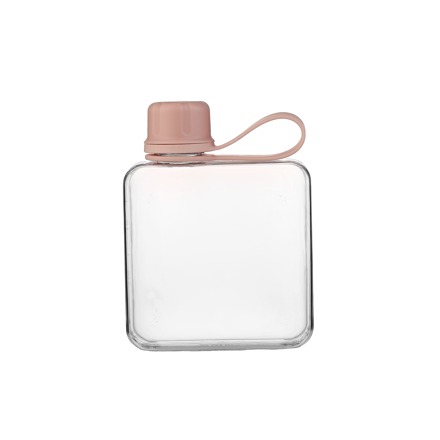 Clear Flat Sports Water Bottle 4