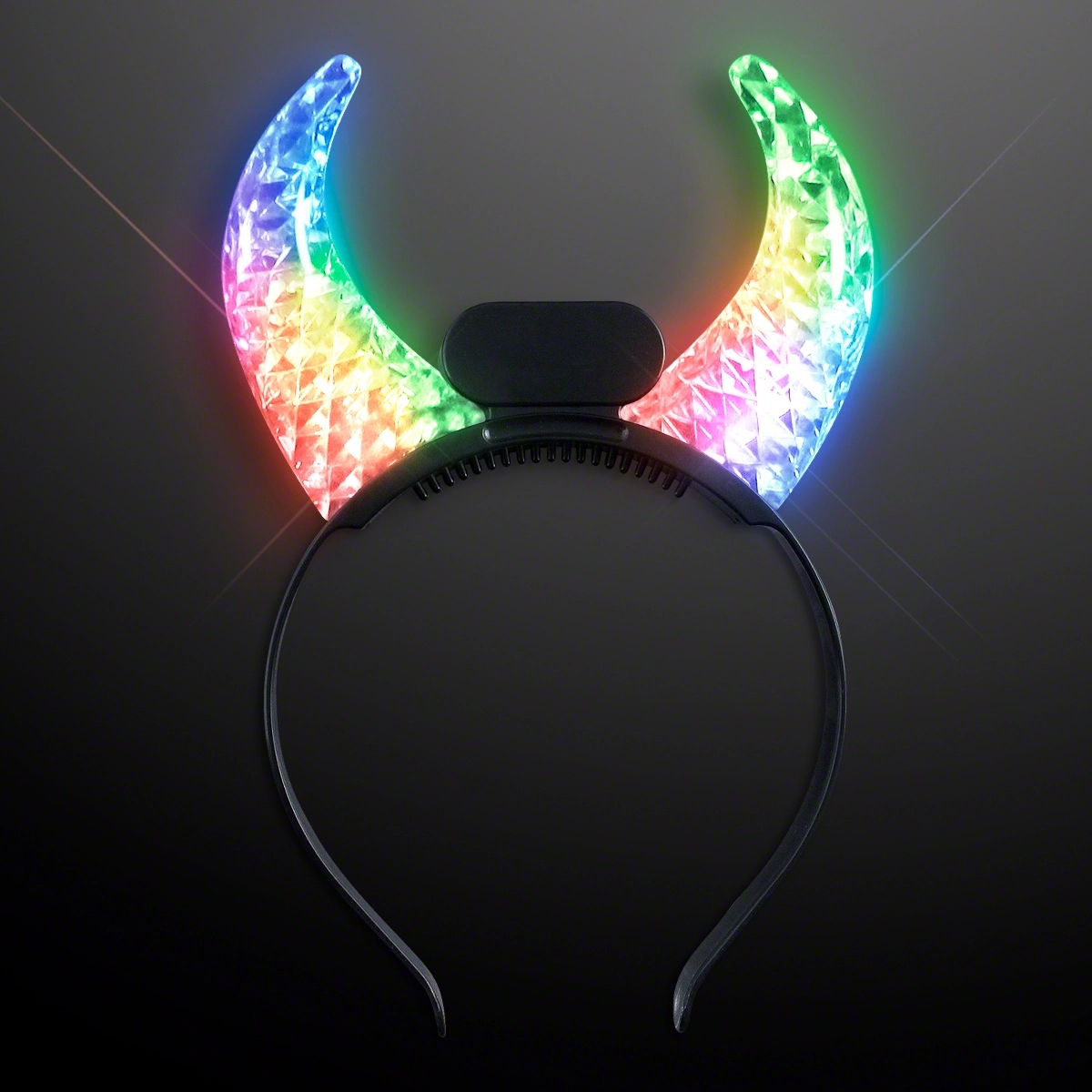 Color changing LED devil horns 3