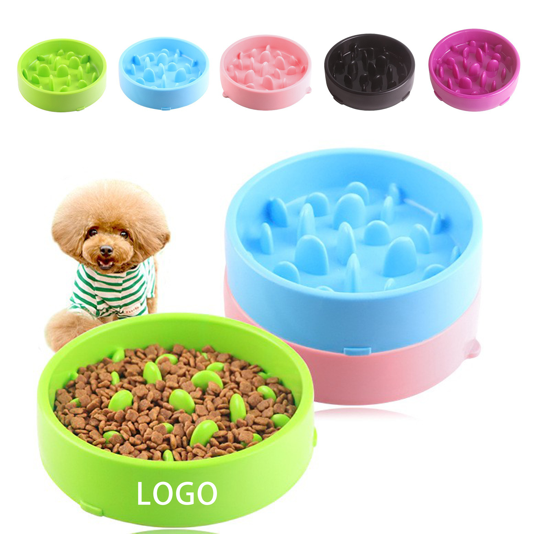 Slow Feeder Dog Bowls 2