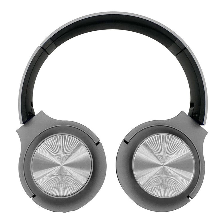 Wireless Over-Ear Headphones - Gunmetal/Chrome 3.5mm SD Card 2