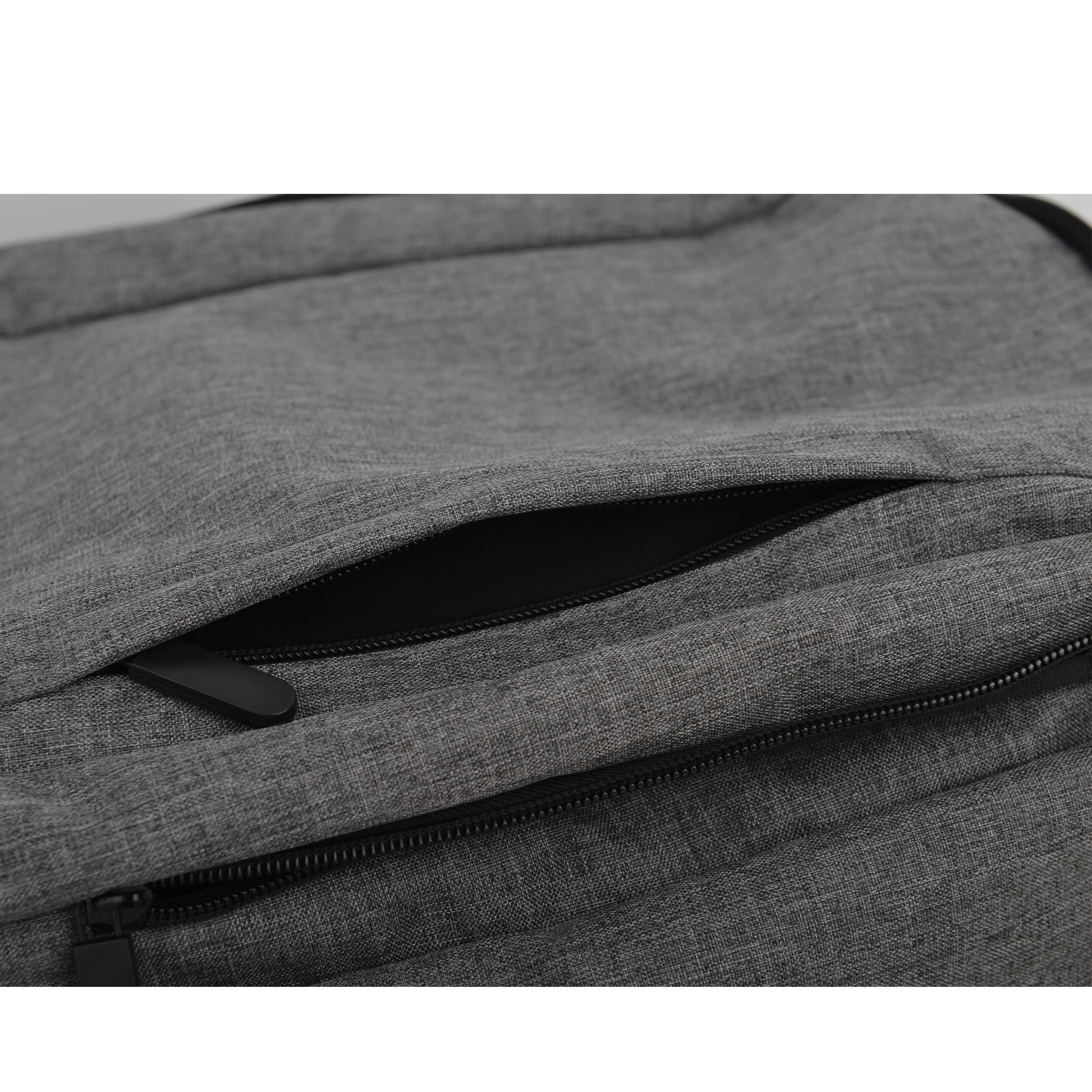 15.6 " Anti-Theft Laptop Backpack in Premium Melange Gray 6
