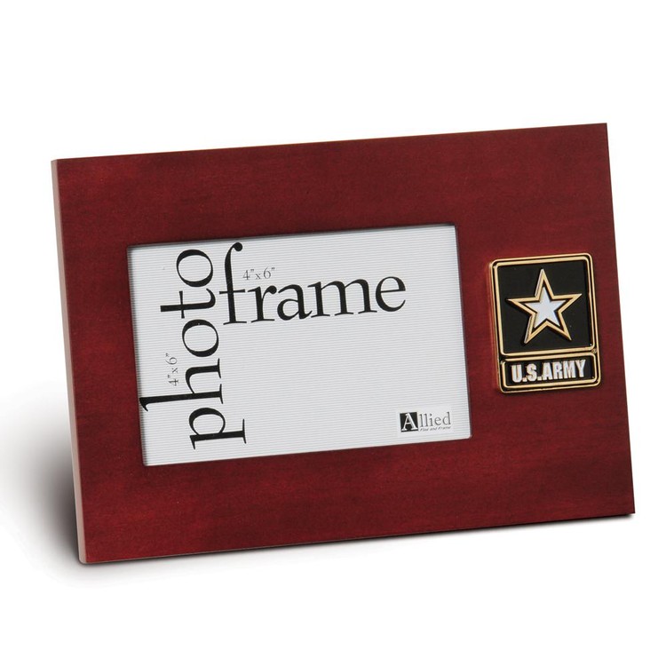 Go Army Medallion 4-Inch by 6-Inch Desktop Picture Frame 1