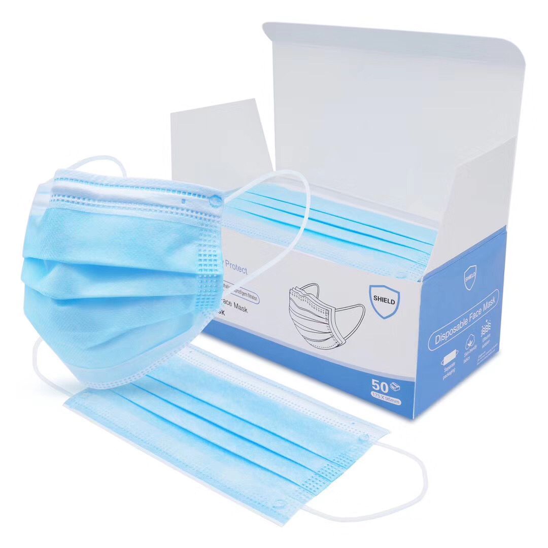 Disposable Face Mask 3 Ply Anti virus 1
