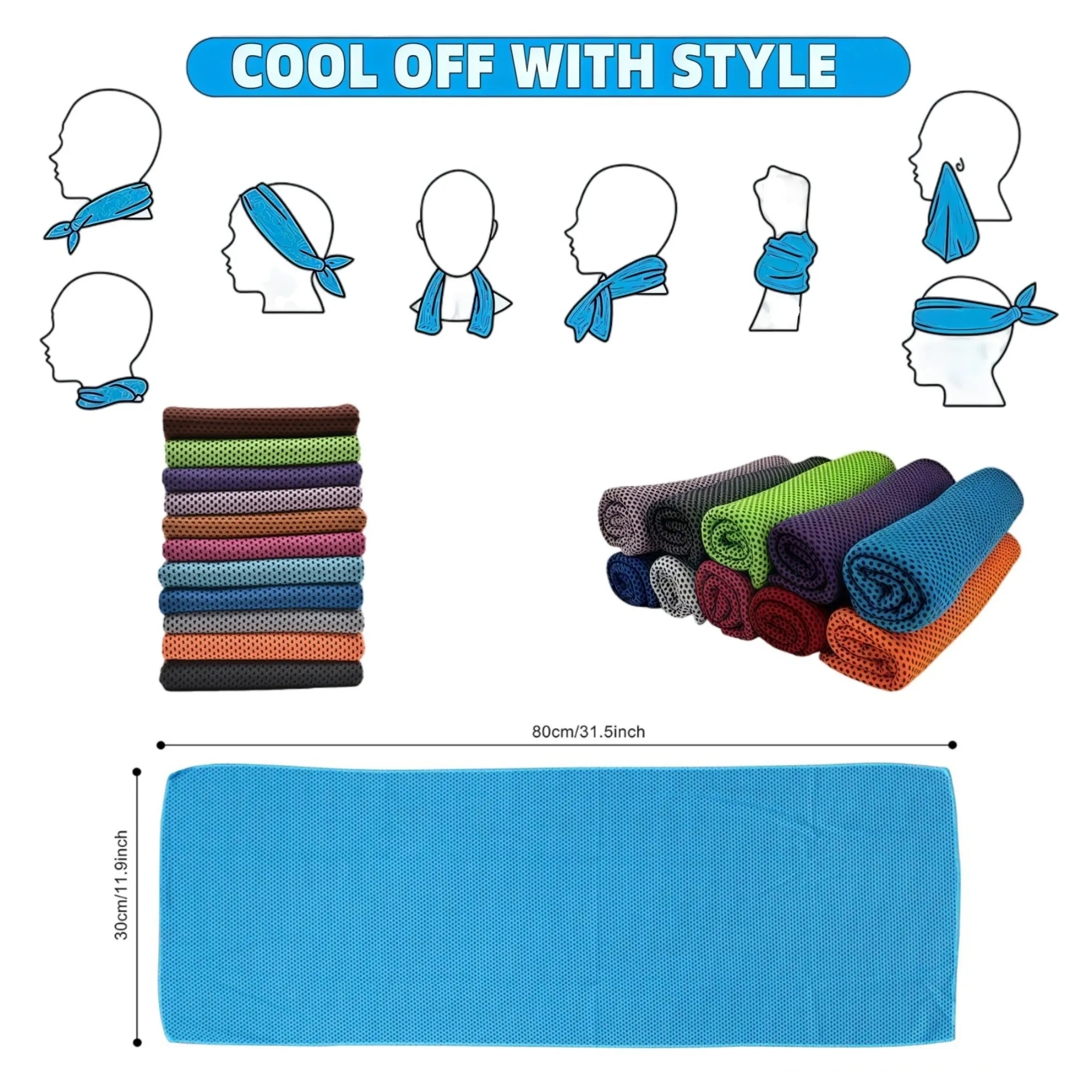 Quick Dry Microfiber Cooling Towel 6