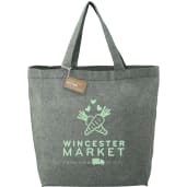Recycled 5oz Cotton Twill Grocery Tote 35
