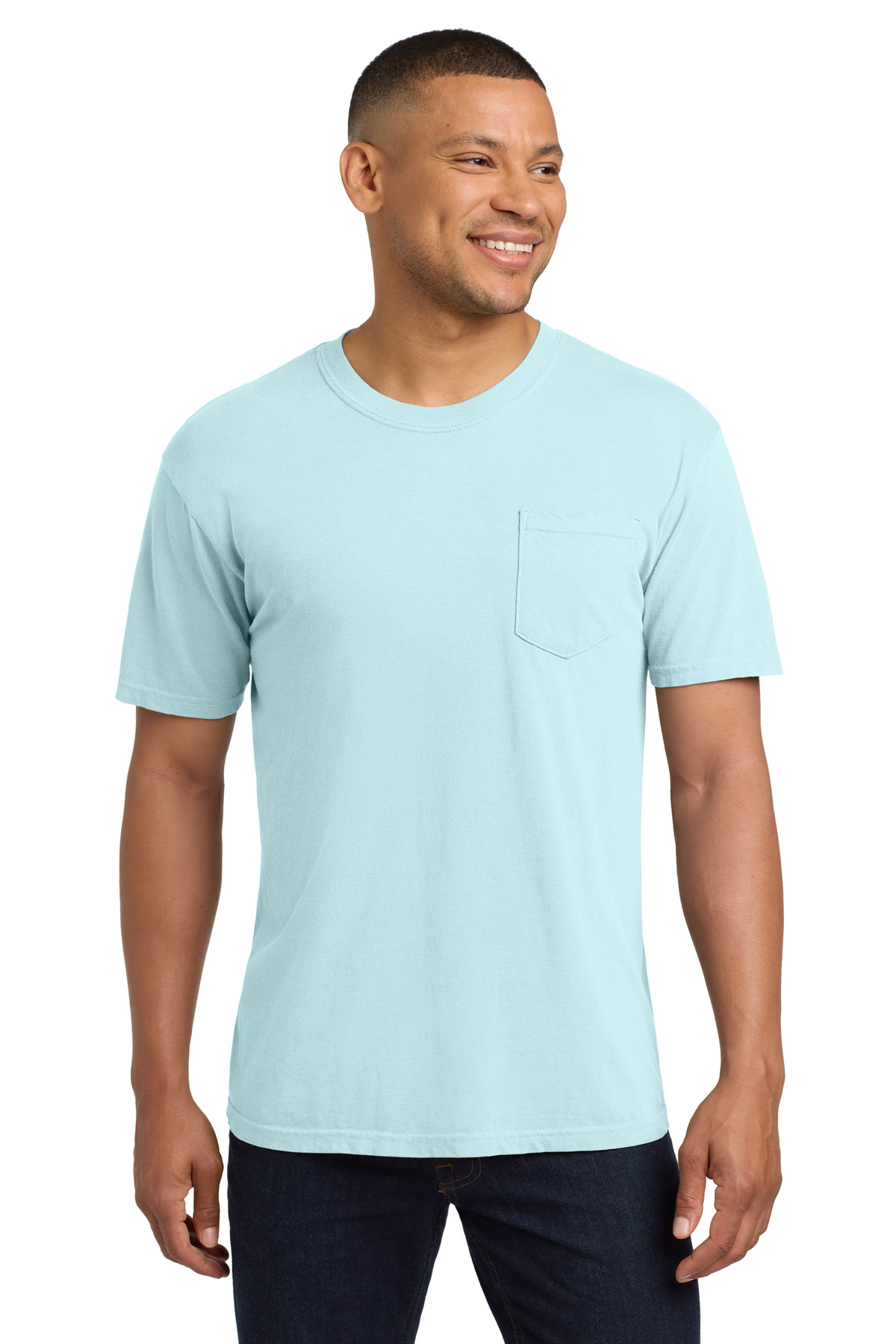 COMFORT COLORS Heavyweight Ring Spun Pocket Tee. 6030 362