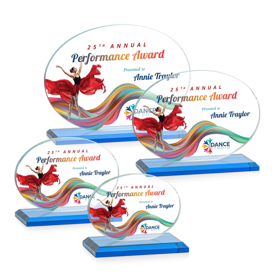 Austin (Horiz) VividPrint™ Award - Sky Blue