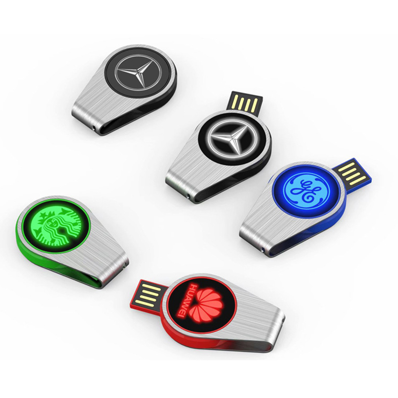Metal USB Flash Drive with LED Screen 2