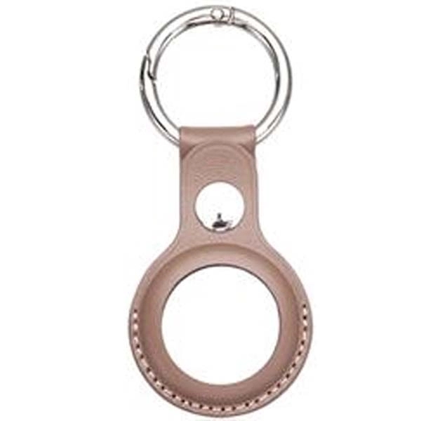 Leather Airtags Keychain Protective Cover 9