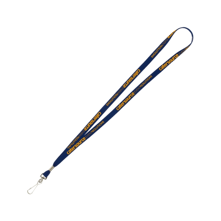 "AURORA" 3/8" Super Soft Polyester Silkscreen Lanyard (Overseas Production 8-10 Weeks) 7