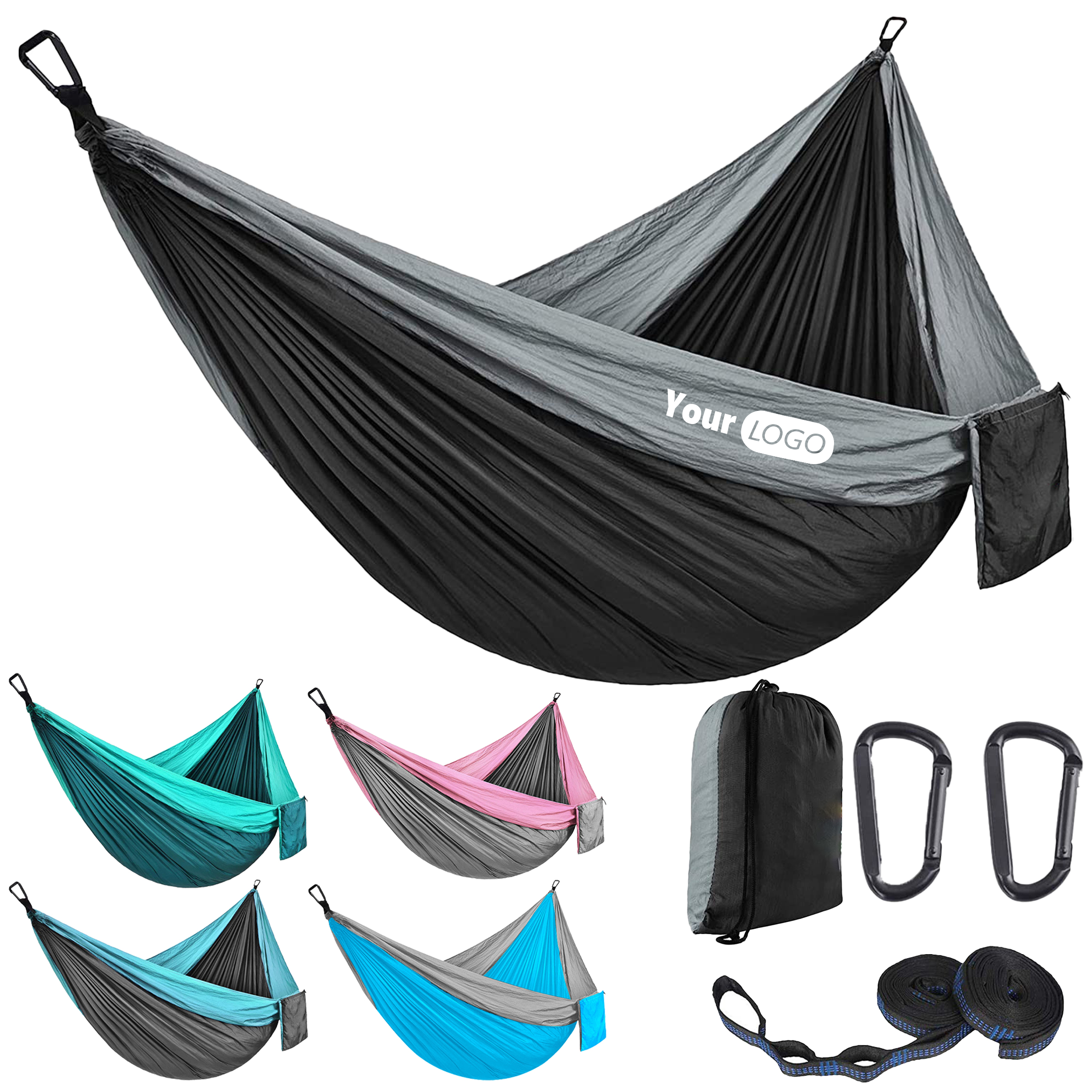 Nylon Outdoor Camping Ultra Light Hammock 3