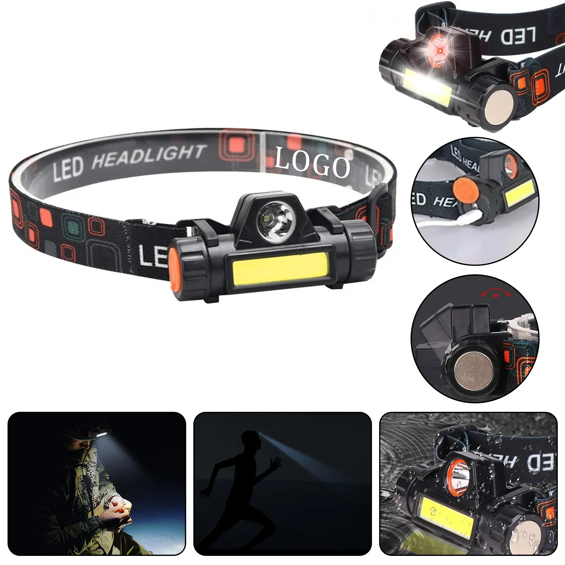 Lightweight LED Headlamp 2
