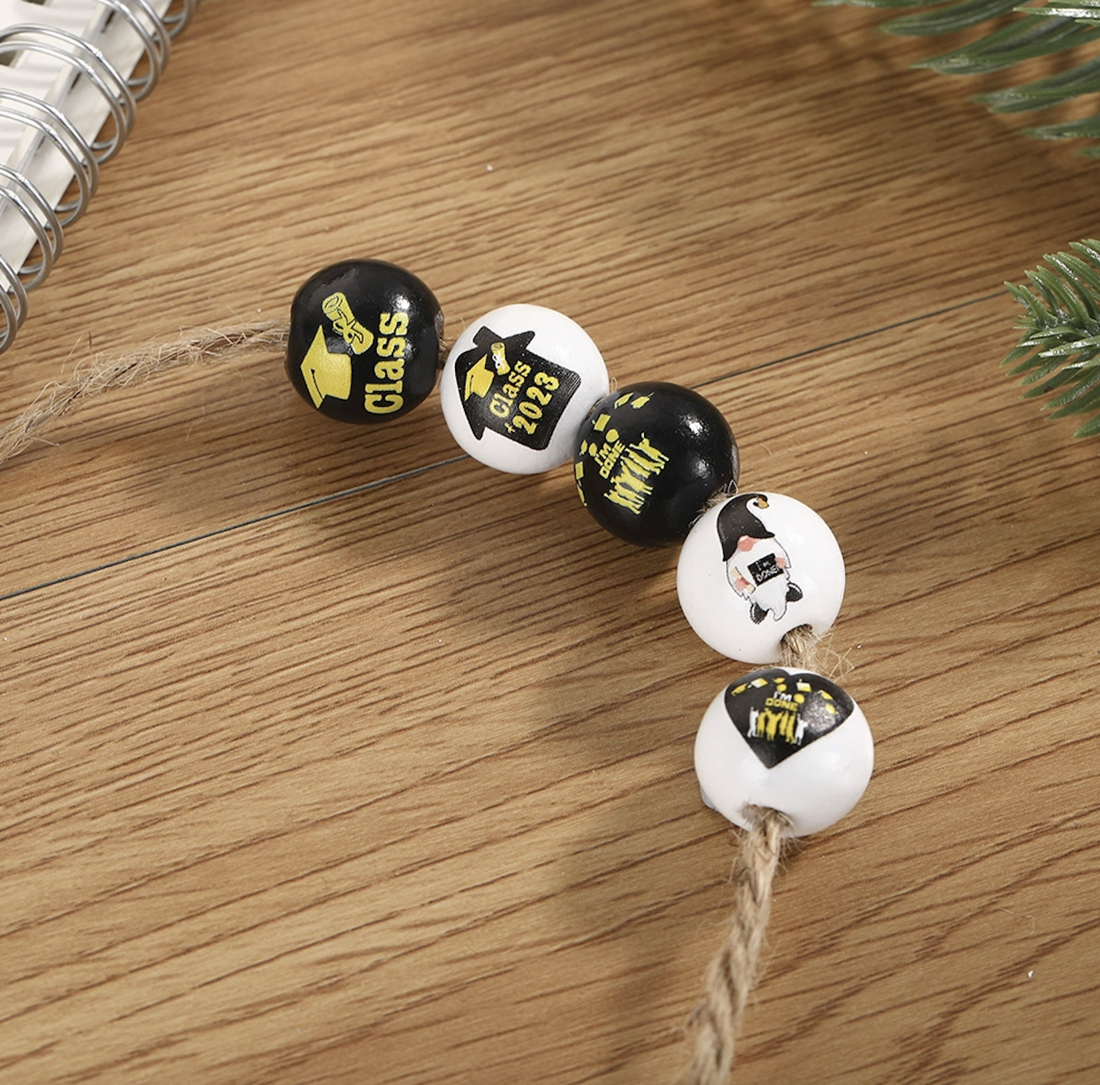 Custom 16mm Wooden Beads 2