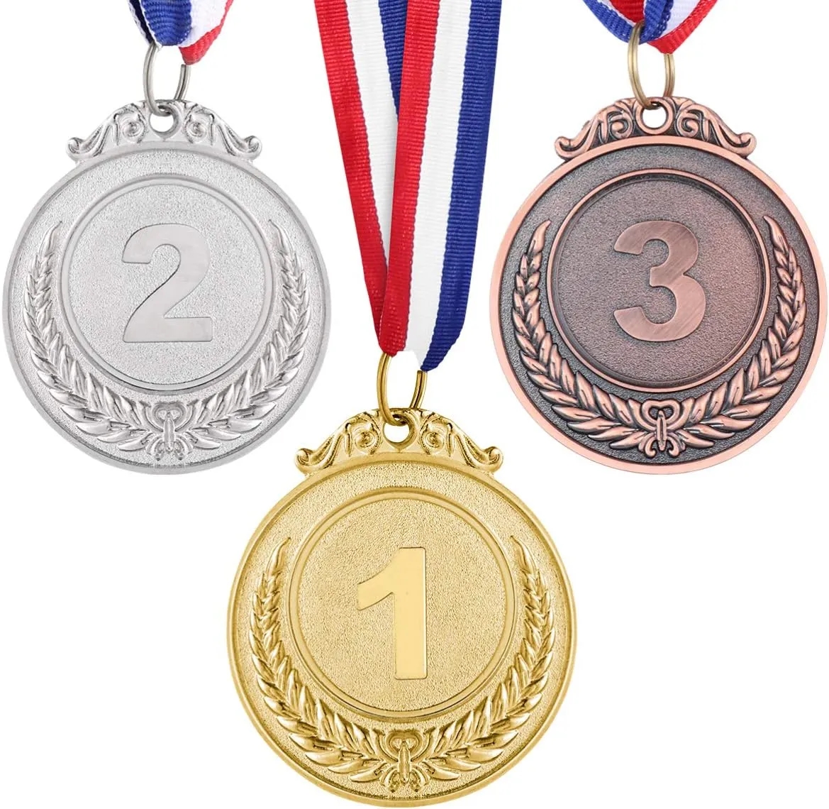 Gold Sliver Copper Winner Medals 3