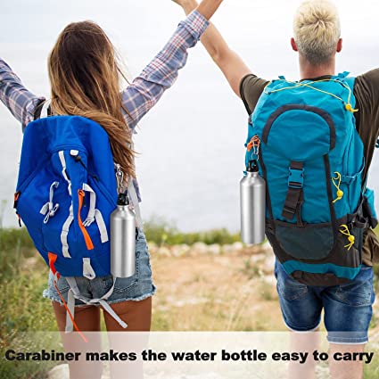 13 OZ Aluminum Sport Water tumbler/ Carabine And Twist Cap 10