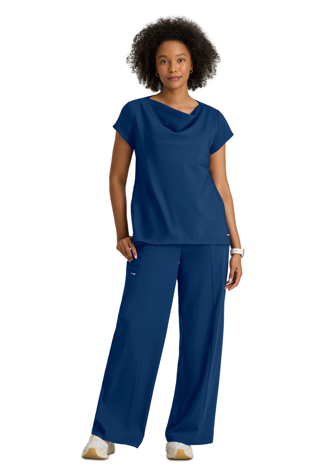 Barco - Grey's Anatomy Stretch - Women's Five Pocket Elastic Waistband Emerson Scrub Pant 5