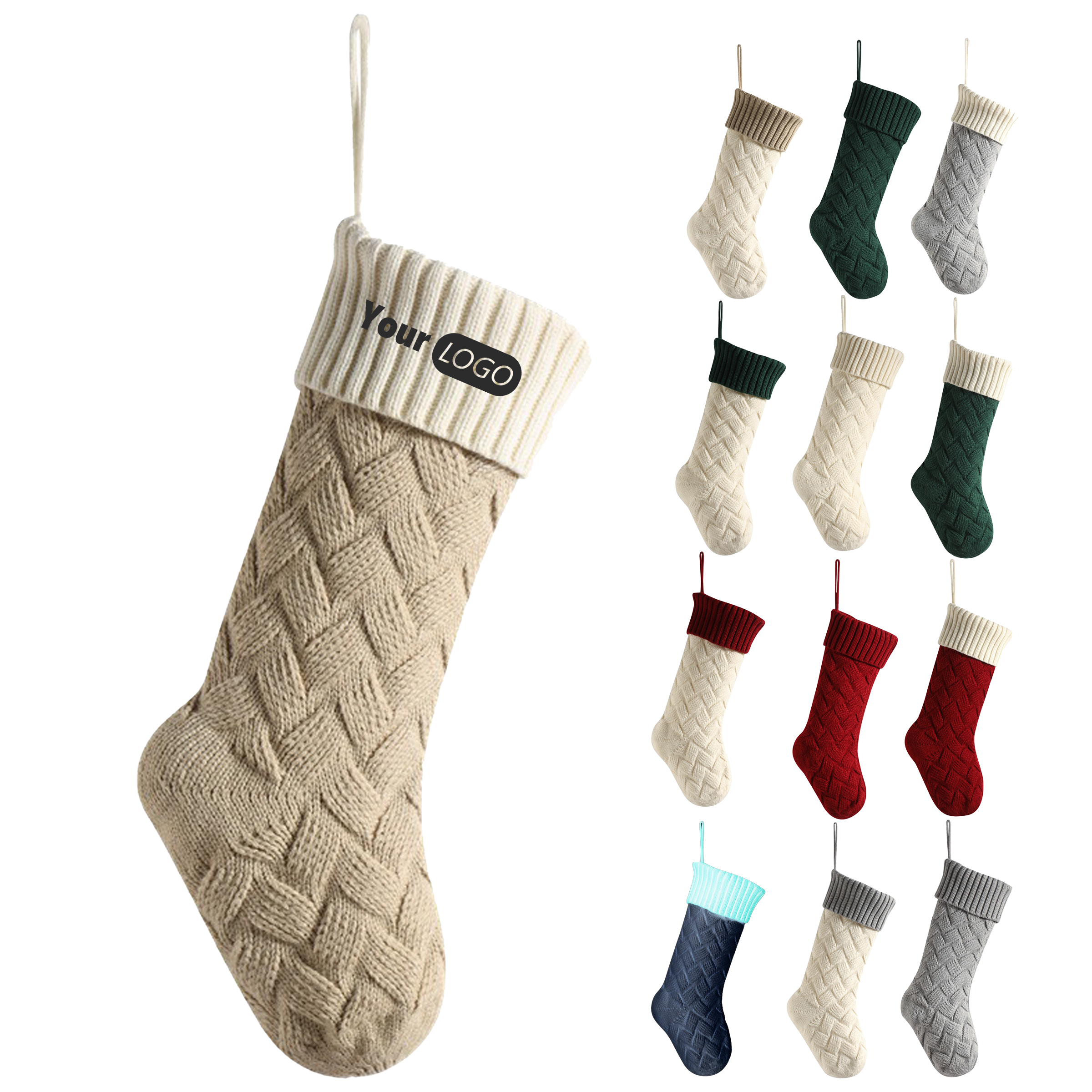 Acrylic Home Knitted Christmas Socks 2