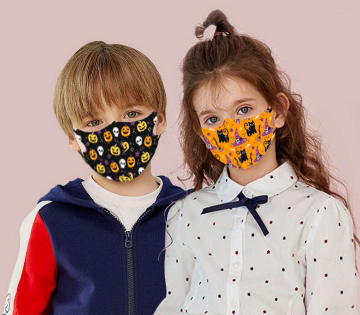 Kids Christmas Mask-Washable& Breathable 1