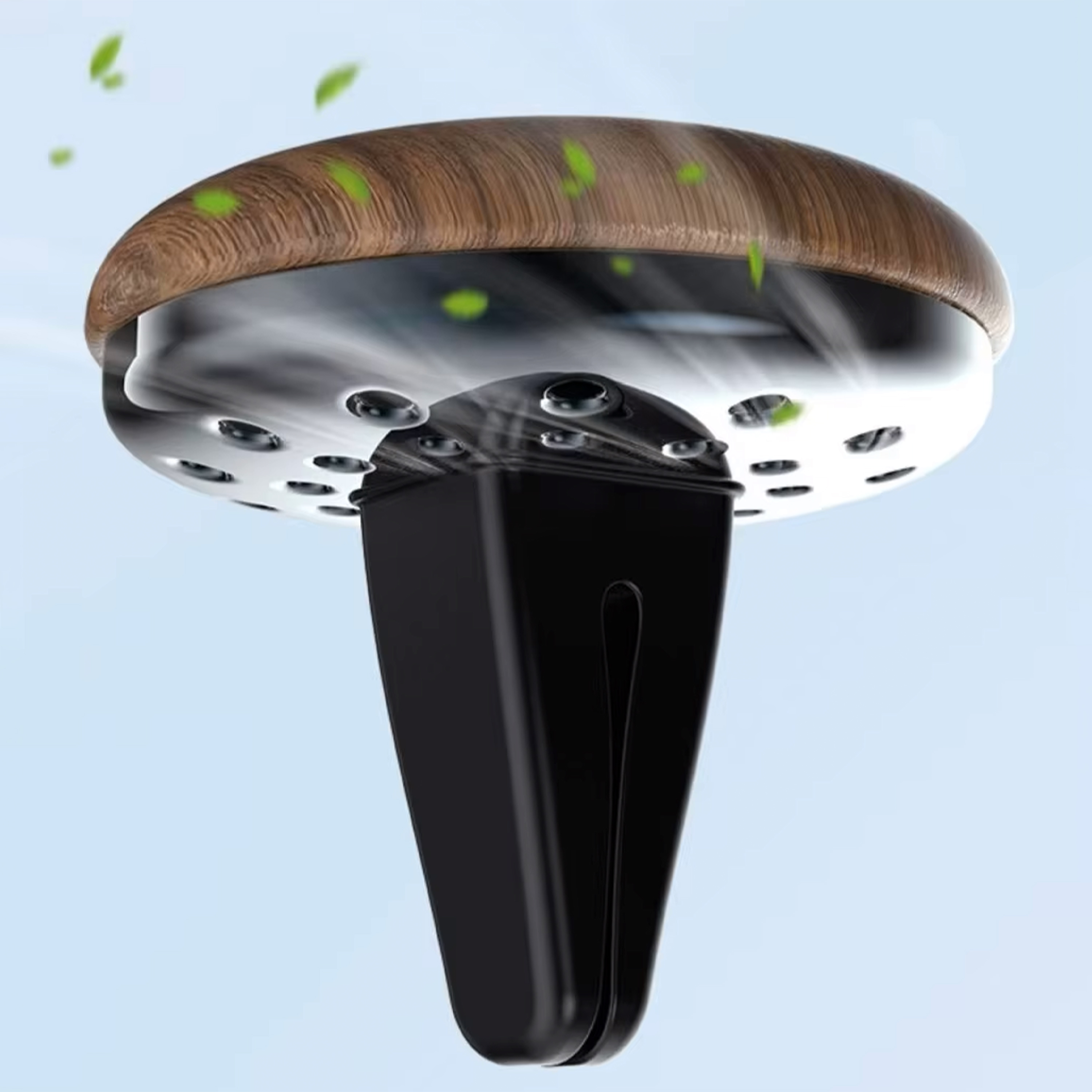 Luxury Wooden Pen with Silicone Grip and Golden Trim 6