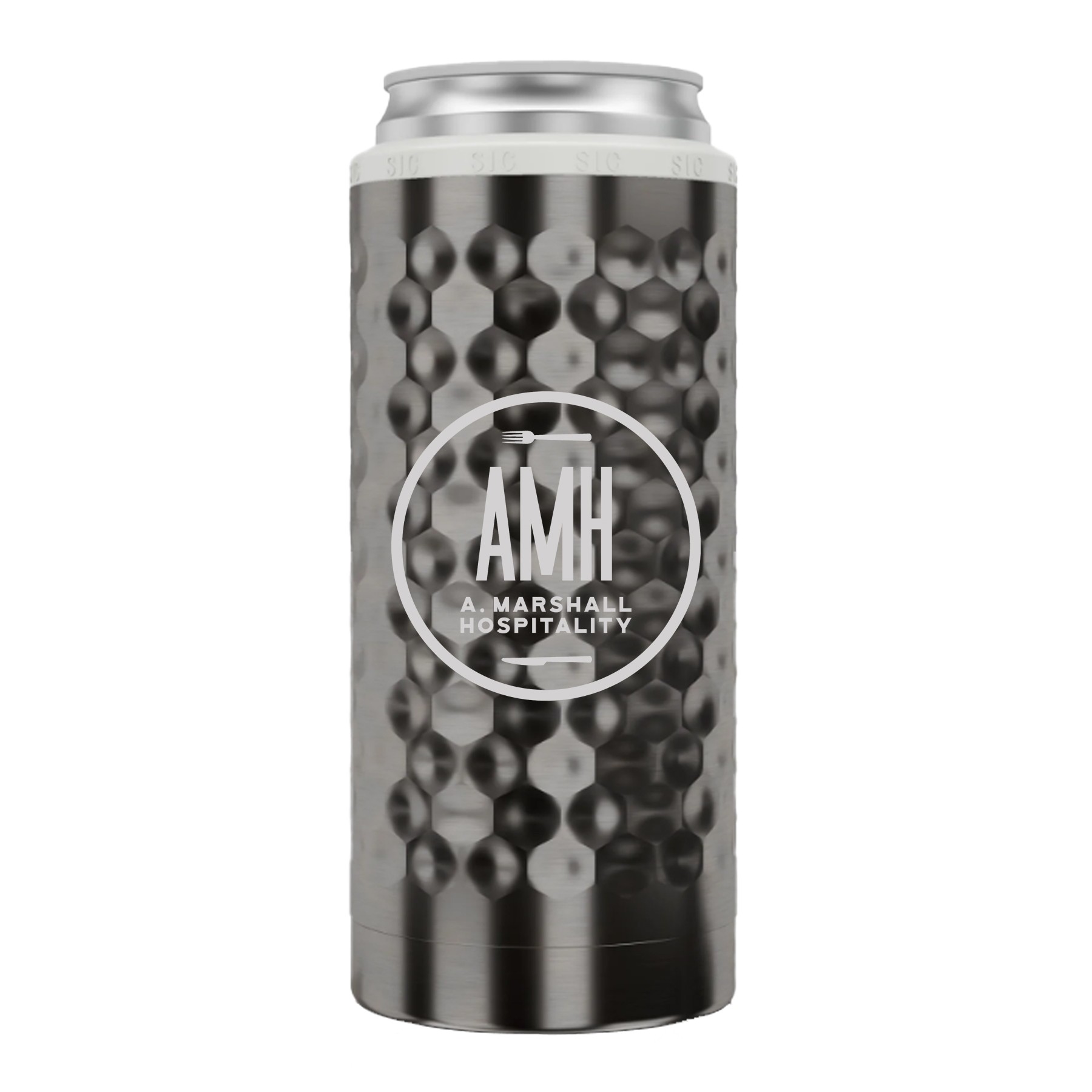 SIC 12oz Stainless Steel Skinny Can Holder 10