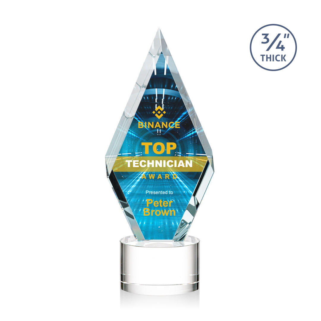 Richmond VividPrint™ Award on Marvel - Clear 2