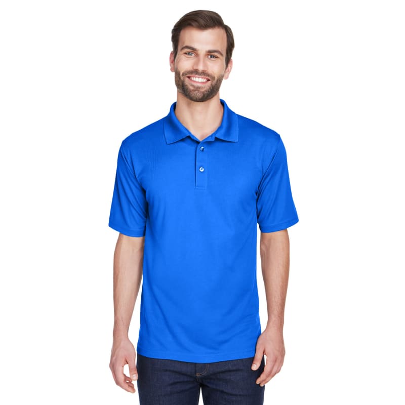 UltraClub Men's Tall Cool & Dry Mesh Piqué Polo 14
