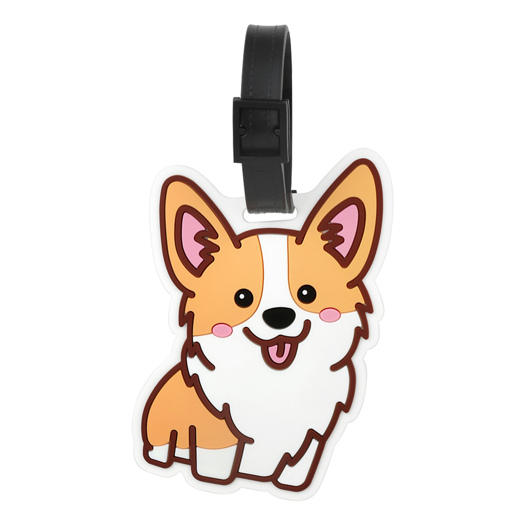 Soft PVC Luggage Tags In Custom Shapes 15